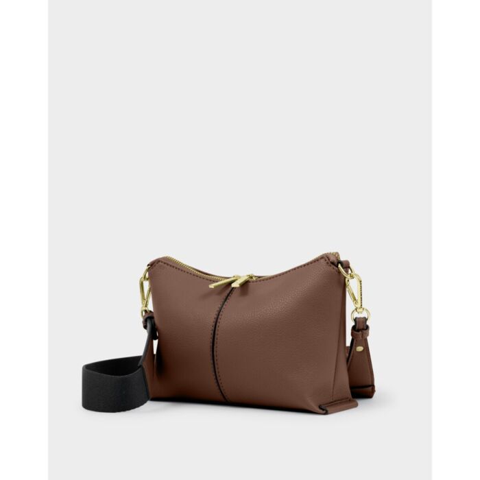 Katie Loxton Laila Crossbody Bag - Chocolate